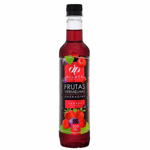 Xarope Frutas Vermelhas 500ml - DILUTE