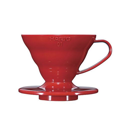 Coador Hario V60 Acrílico Vermelho Tamanho 01