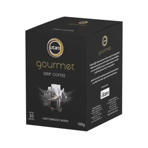Café Utam Gourmet Drip Coffee 10 sachês