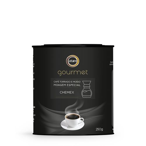 Café Gourmet Torrado e Moído 250g - Chemex