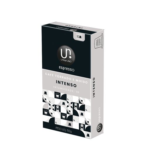 Utam Uno Espresso Intenso 10 cápsulas - Compatíveis Nespresso®*