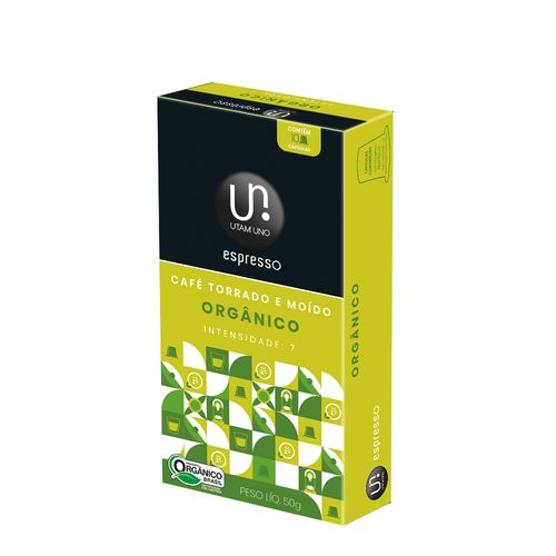 Utam Uno Espresso Orgânico 10 cápsulas - Compatíveis Nespresso®*