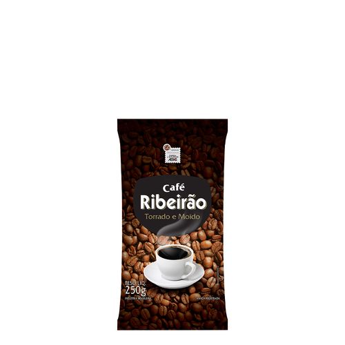 Café Ribeirão Torrado e Moído 250gr