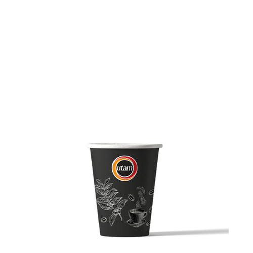 Copo Biodegradável Utam 180ml - Pct 50 unid