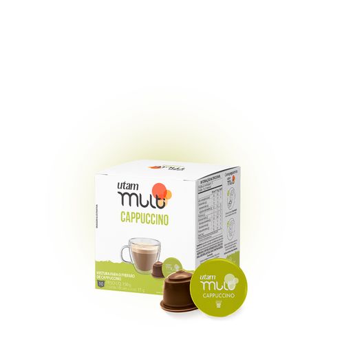 Cappuccino Utam Multi 10 cápsulas - Compatíveis Dolce Gusto®*