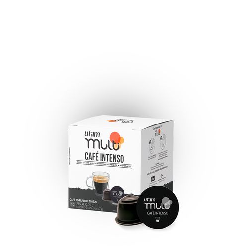 Café Intenso Utam Multi 10 cápsulas - Compatíveis Dolce Gusto®*
